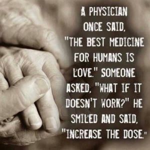Love increase the dose